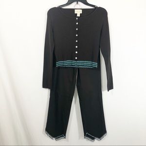 Cache Beaded Southwest Rodeo 2 Pc Pant Suit Sz Sm